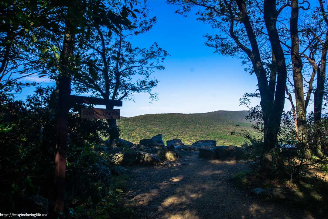 south overlook sign